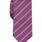 Alfani Men's Slim Stripe Tie Pink Size Regular