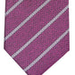 Alfani Men's Slim Stripe Tie Pink Size Regular
