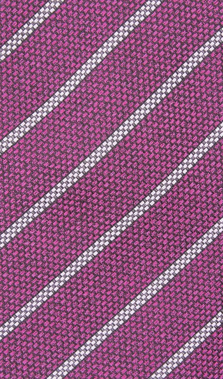Alfani Men's Slim Stripe Tie Pink Size Regular
