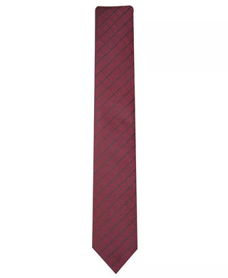 Alfani Men's Slim Grid Tie Pink Size Regular