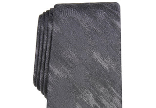 Alfani Men's Optimus Solid Tie Gray Size Regular