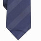 Alfani Men's Slim Textured Stripe Tie Dark Blue Size Regular