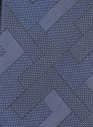 Alfani Men's Slim Abstract Geometric Tie Navy Size Regular