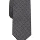 Alfani Men's Solid Mode Tie Charcoal Size Regular