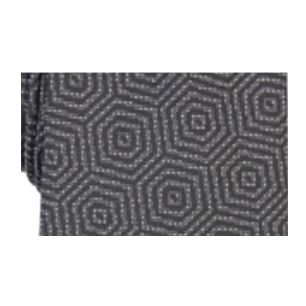 Alfani Men's Debin Abstract Plaid Tie Black Size Regular