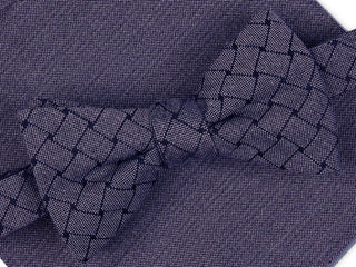 Alfani Men's Solid Mode Bow Tie Blue Size Regular