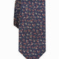 Bar III  Men's Penrose Skinny Floral Tie  Blue Size Regular