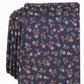Bar III  Men's Penrose Skinny Floral Tie  Blue Size Regular