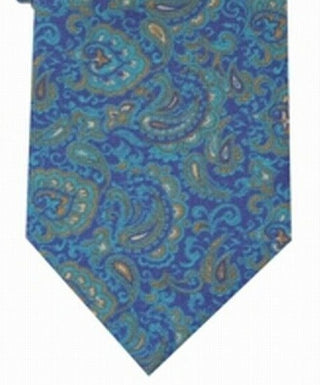 Bar III Men's Stewart Skinny Paisley Tie Blue Size Regular