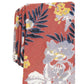 Bar III Men's Pepperwood Skinny Floral Tie Orange Size Regular