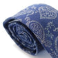 Bar III Men's Glenn Pine Paisley Skinny Tie Navy Size Regular