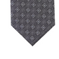 Tasso Elba Men's Classic Neat Silk Tie Black Size Regular