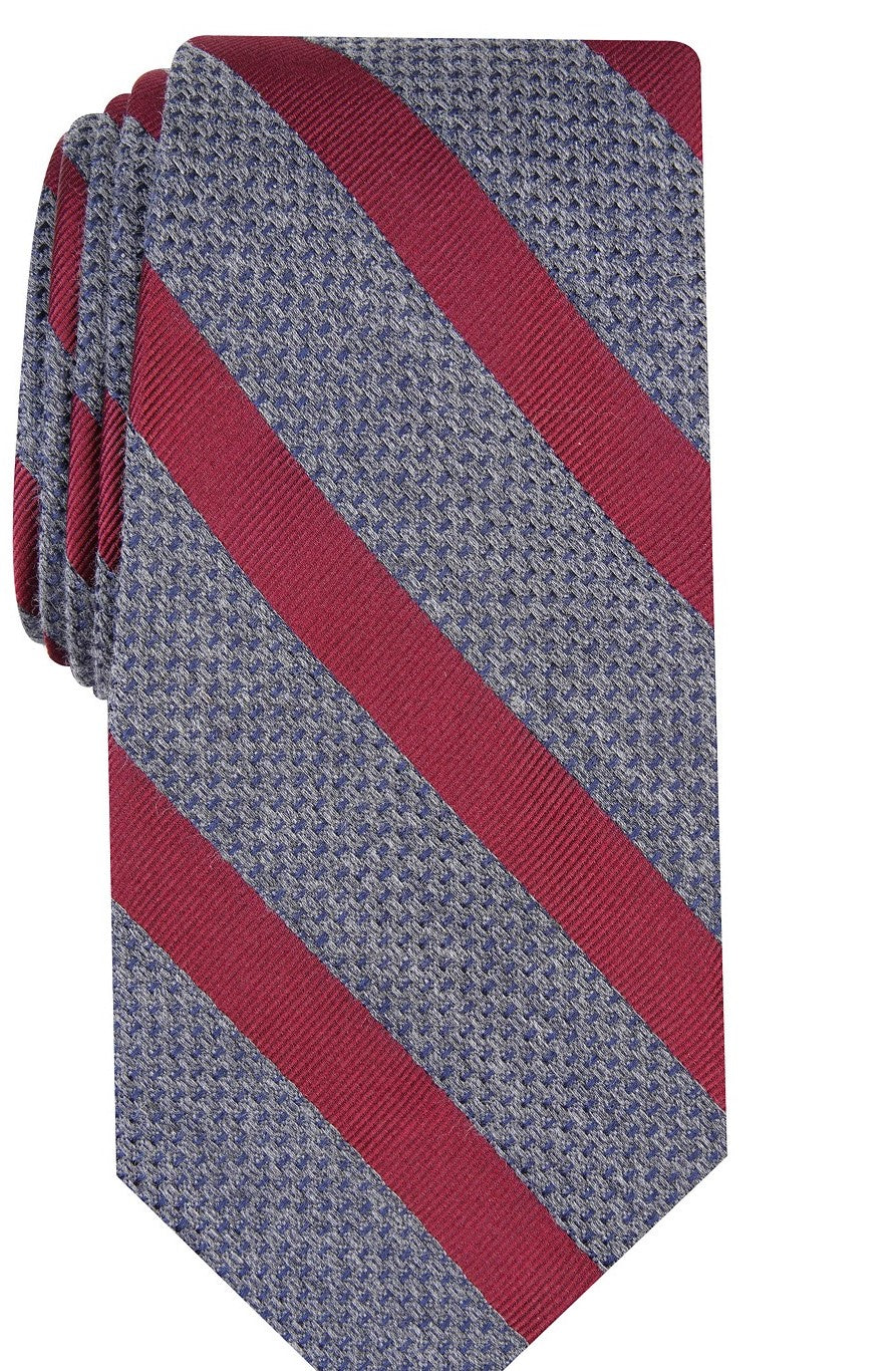 Tasso Elba Men's Teramo Stripe Tie Navy Size Regular