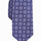 Tasso Elba Men's Classic Medallion Tie  Purple Size Regular