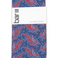 Bar III Men's Sorrento Paisley Pocket Square Navy Size Regular