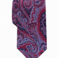 Tasso Elba Men's Cavour Paisley Tie Red Size Regular