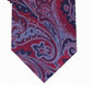 Tasso Elba Men's Cavour Paisley Tie Red Size Regular