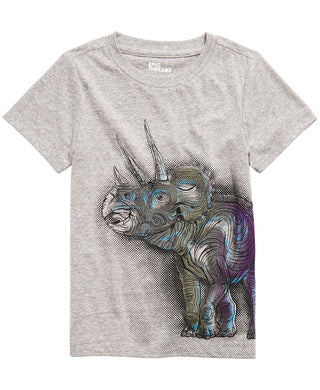 Epic Threads Men's Little Boys Triceratops T-Shirt Gray Size 6