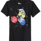 Epic Threads Men's Little Boys Astronaut Glow in the Dark T-Shirt Black Size 7