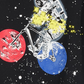 Epic Threads Men's Little Boys Astronaut Glow in the Dark T-Shirt Black Size 7