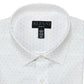 Alfani Men's Dress Shirt Slim Fit Triangle-Print White Size 14-32-33