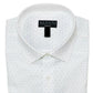 Alfani Men's Dress Shirt Triangle Prism Slim Fit - All White Size 34-35