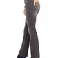 Style & Co Women's Light Wash Embroidered-Pocket Bootcut Jeans Black Size 18