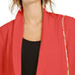 INC International Concepts Women's Double-Breasted Blazer Red Size Large