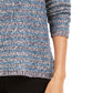 Style & Co Women's Striped Sweater Blue Size Medium
