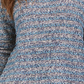 Style & Co Women's Striped Sweater Navy Size X-Small
