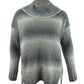 Style & Co Women's Ombre Boucle Sweater Gray Size Extra Large