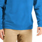 Club Room Men's Stretch 1/4-Zip Fleece Sweatshirt Med Blue Size Small