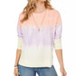 Style & Co Women's Tie-Dye Sweatshirt Multi Size Small