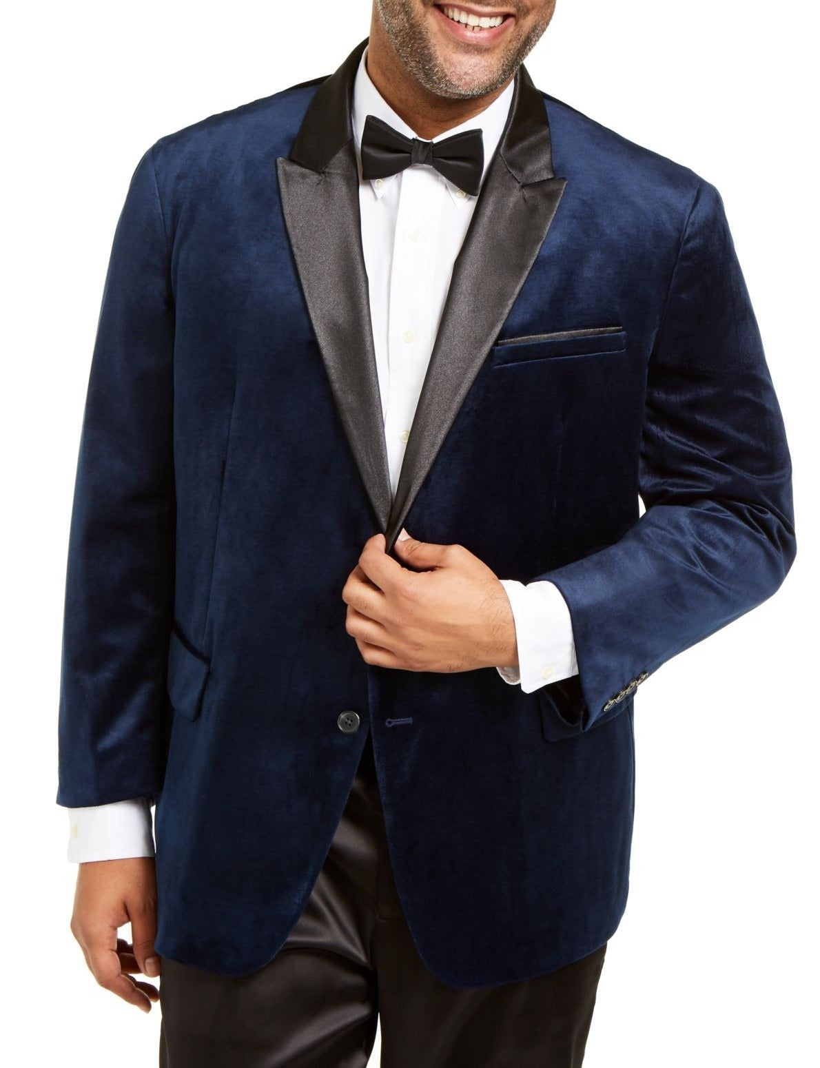 INC International Concepts Men's Mason Slim-Fit Velvet Blazer Size 2XLT