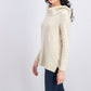 Style & Co Women's Lurex Cowl-Neck Sweater White Size Extra Large