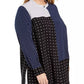 Alfani Women's Plus Size Mixed-Print Tunic Top Black Size 2 Extra Large