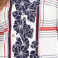 Charter Club Women's Mixed-Print V-Neck Tunic White Size Small