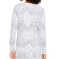 Ideology Women's Snake-Print Tunic White Size Medium