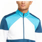 Ideology Men's Colorblocked Track Jacket Blue Size Large