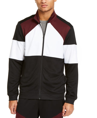 Ideology Men's Colorblocked Track Jacket Port Size XXX -Large