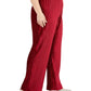 Alfani Plus Size Pull-On Velvet Wide-Leg Pants Wine Size 0X
