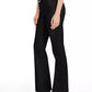 Alfani Women's Petite Belted Wide-Waistband Trouser Pants  Black Size 10