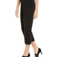 Alfani Women's Buckle-Waist Cropped Pants Black Size 12