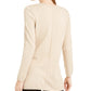Alfani Women's V Neck Tunic Sweater Beigekhaki Size X-Large
