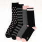 Bar III Men's 4-Pk. Socks Black Pink Combo Size 10-13