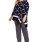 Alfani Women's Plus Size Printed High-Low Top Blue Size OX