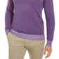 Tasso Elba Men's Crew Neck Sweater Purple Size Small