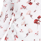 Charter Club Women's Pima Cotton Ditsy Print Top White Size X-Large