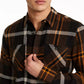American Rag Men's Drew Plaid Flannel Shirt Black Size X-Small
