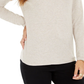 Style & Co Women's Long Sleeve Turtleneck Top Beige Size X-Large
